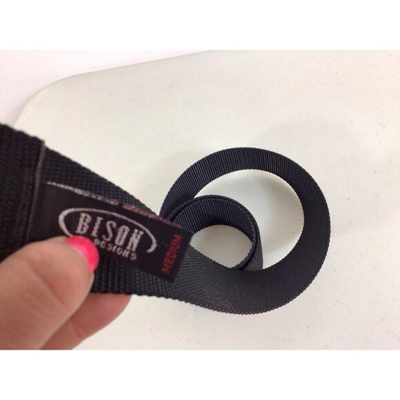 Bison Designs Belt Nylon Made in USA Mens Medium - Picture 4 of 6